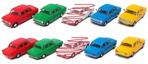 Fiat / Seat 124 '66 - '85, Lada 1300 '70 - '88
