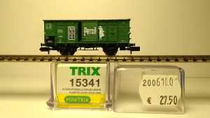 SAMMLUNGSAUF------L&Ouml;SUNG PERSIL WAGEN VON MINITRIX ................ 19,90&euro;