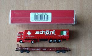 Aus Minitrix 15043 Taschenwagen + "Schöni" der DB (Ep. VI)
