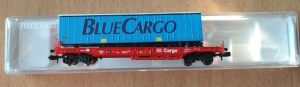 Fleischmann 845367 Taschenwagen "Blue Cargo" der DB (Ep. VI)