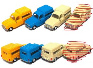 Renault 4 F4 '65, Fourgonette, Van