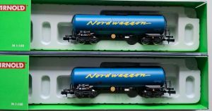 2 Kesselwagen Nordwaggon #111