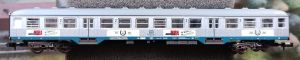 Nahverkehrswagen (Silberling) 2. Klasse, Sondermodell Miba,  Bnrzb 725.2, KKK, ohne OVP