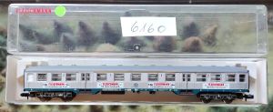 Nahverkehrswagen (Silberling) 1./2. Klasse Sondermodell "100 Jahre Fleischmann, ABnb 703,  OVP 