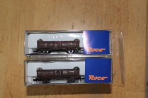 1x Roco Hochbordwagen- 24034 DR Epoche IV, in OVP, Beladung Echtkohle