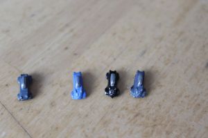 4x Messerschmitt Kabinenroller, 1x Polizei BMW 501