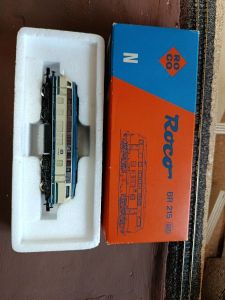 Roco BR 215 blau/beige digital DCC