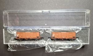 Set gedeckte G&uuml;terwagen der FS