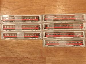 7x &Ouml;BB Intercity grau rot, NEU, OVP
