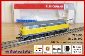Diesellok BR 218.392 Netzinstandsetzung