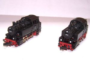  BR80, zwei verschiedene Betriebsnummern, analog, ohne OVP