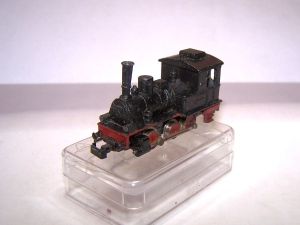 Minitrix T3, sehr seltener Oldtimer aus der allerersten Serie noch mit Hakenkupplung, ohne OVP