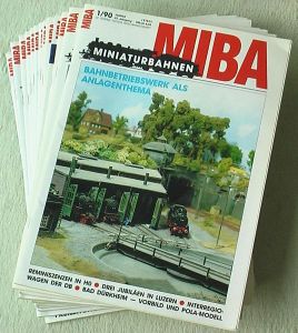 MIBA 5 Jahrgänge 1990er Jahre, auch einzelne Jahrgänge