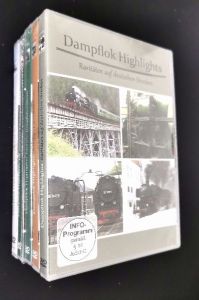 5er DVD - Set "Dampflok Highlights"