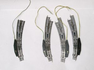 4 Minitrix Bogenweichen R3/R4 elektrisch