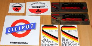 verschiedene Aufkleber aus den 80er/90er Jahren