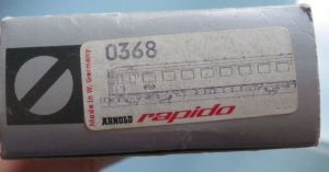 6x Arnold rapido 0368 Holand Plan-D  Wagen 1./2. Klasse BREDA in OVP