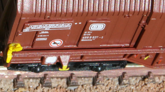 Modellbahnunion Haubenwagen Shimmns 708