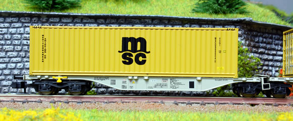 Rocky Rail Doppelcontainertragwagen SGGMRSS '90