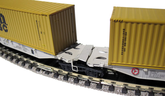 Rocky Rail Doppelcontainertragwagen SGGMRSS '90