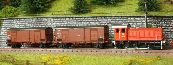 MW Modell FS Spitzdachwagen