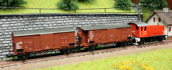 MW Modell FS Spitzdachwagen