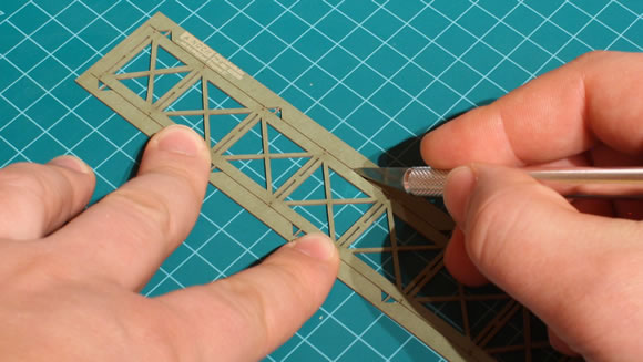 NOCH Laser-Cut Argenbrücke