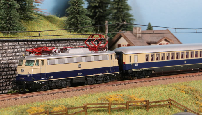 Hobbytrain E10 / BR 112 Bügelfalte