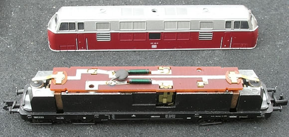 Arnold BR 221 Glockenanker-Einbau