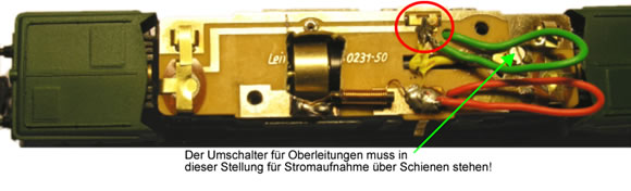 Glockenankermotor in Arnold BR194 / E94