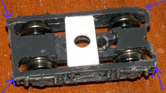 Höhenunterschied Roco / Fleischmann