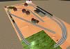 Ansicht aus 3D-Eisenbahnplaner