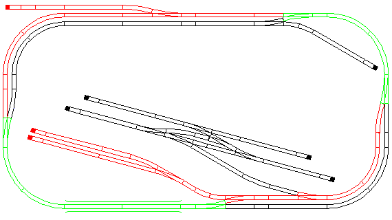 Gleisplan mit Timesaver